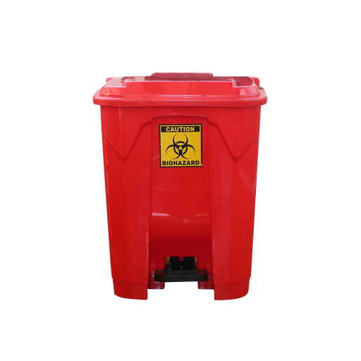 [CG030] 60Liter ခြေနင်းအမှိုက်ပုံး(နီ)